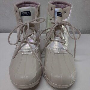 SPERRY | Port Duck Iridescent & Ivory Boots